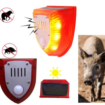 אזעקה סולארית – להרחקת חזירי בר