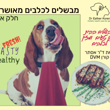 אוכל טבעי ומזין לכלבים “מבשלים לכלבים מאושרים” – ספר דיגיטלי.